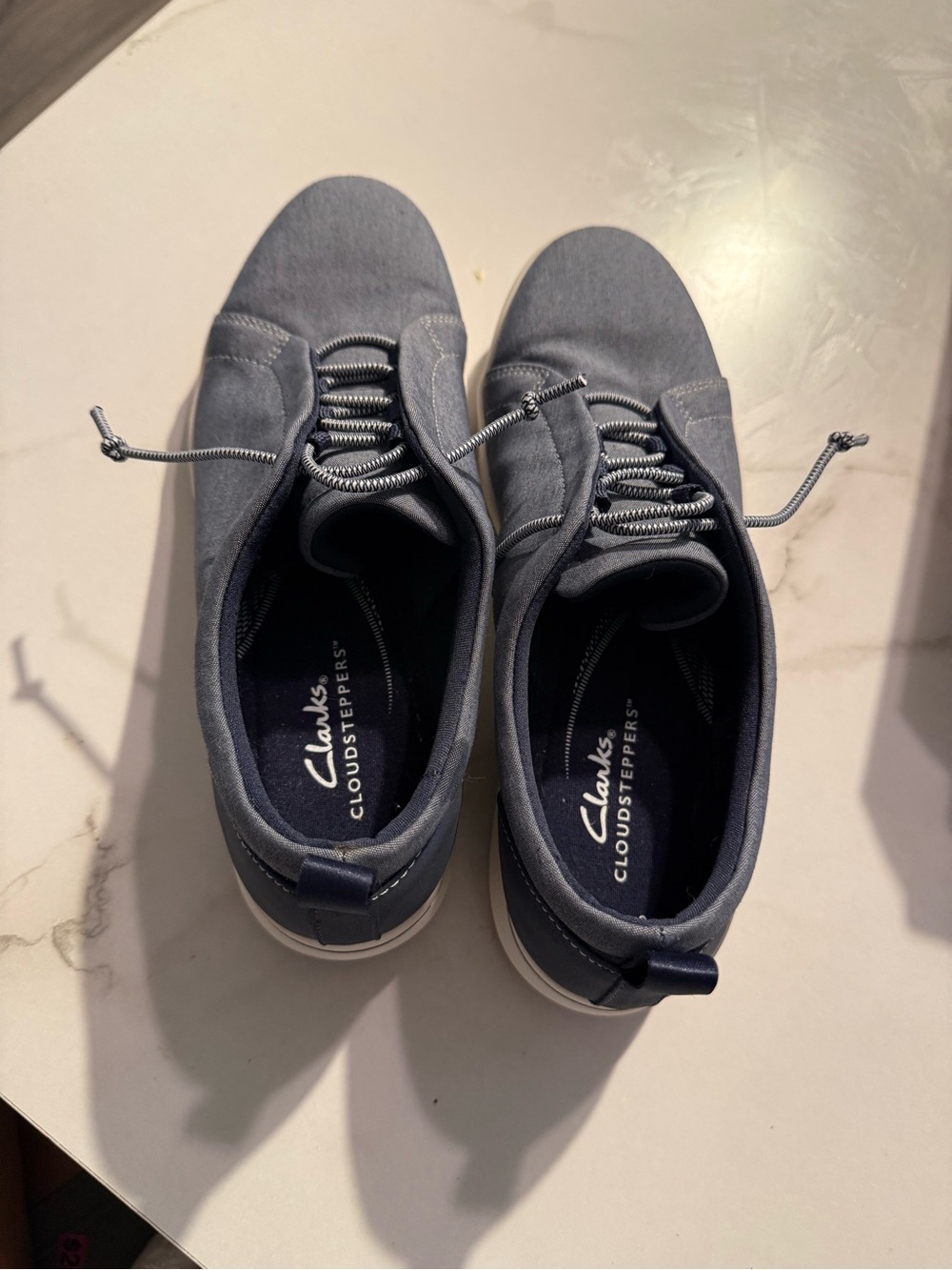 Clarks Men’s Cloudsteppers Casual Sneakers - Navy Blue
